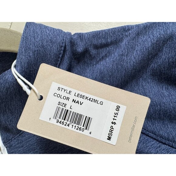 NEW Peter Millar Golf Performance 1/4 Zip Pullover Top Women Large Long Sleeve - Picture 6 of 16